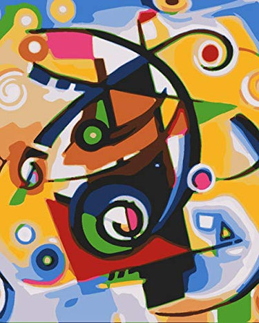 Schilderen op Nummer Abstract PBN31